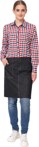 Фартук официанта JEANS женский черный купить от 1 743 р.