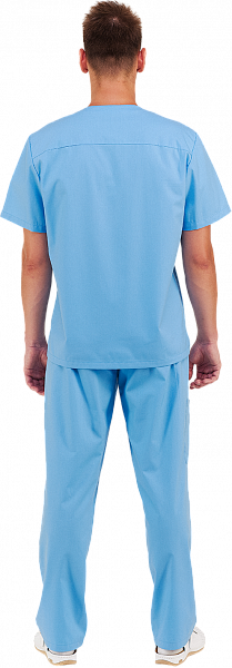Костюм OPTIMAL для СПА и салонов красоты мужской голубой купить от 4 072 р.