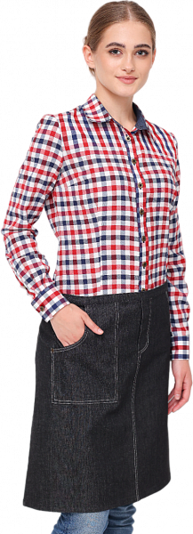 Фартук официанта JEANS женский черный купить от 1 743 р.