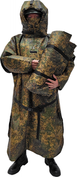 Одеяло с защитой от тепловизора с ручками (2*3м) камуфляжный с защитным рисунком купить от 5 933 р.