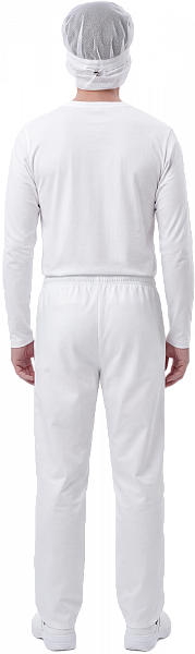 Брюки КРИСТАЛЛ по ХАССП мужской белый купить от 1 790 р.