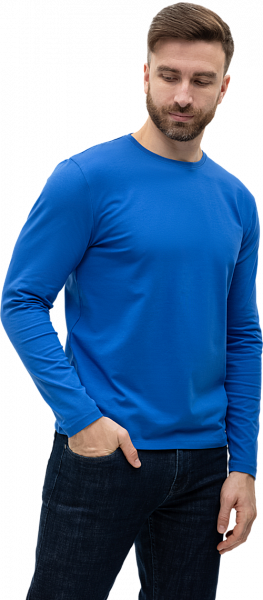 Лонгслив хлопок/эластан (XXS/42-XXXL/56) цвета в ассортименте купить от 481 р.