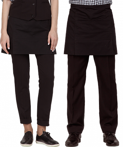 Фартук официанта CAFE черный купить от 893 р.
