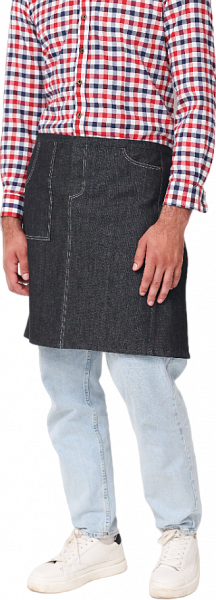 Фартук официанта JEANS мужской черный купить от 1 743 р.