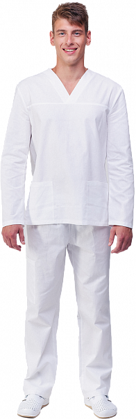 Медицинская куртка COMFORT белый купить от 1 466 р.