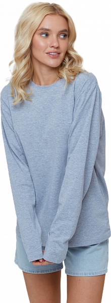 Лонгслив хлопок/эластан (XXS/42-XXXL/56) цвета в ассортименте купить от 481 р.