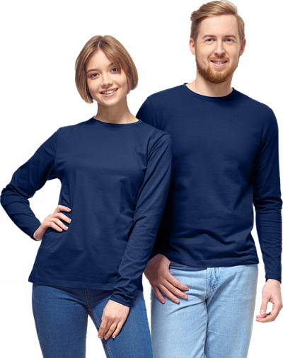 Лонгслив хлопок/эластан (XXS/42-XXXL/56) цвета в ассортименте купить от 481 р.