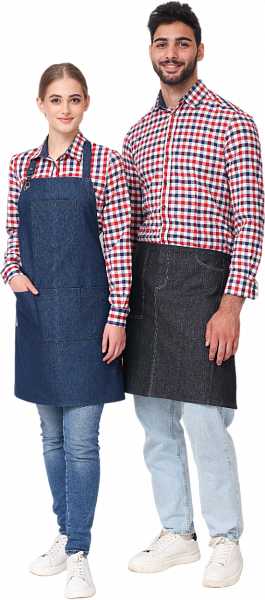 Фартук официанта JEANS мужской черный купить от 1 743 р.