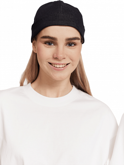 Головной убор "Бини" BEANIE унисекс черный купить от 876 р.